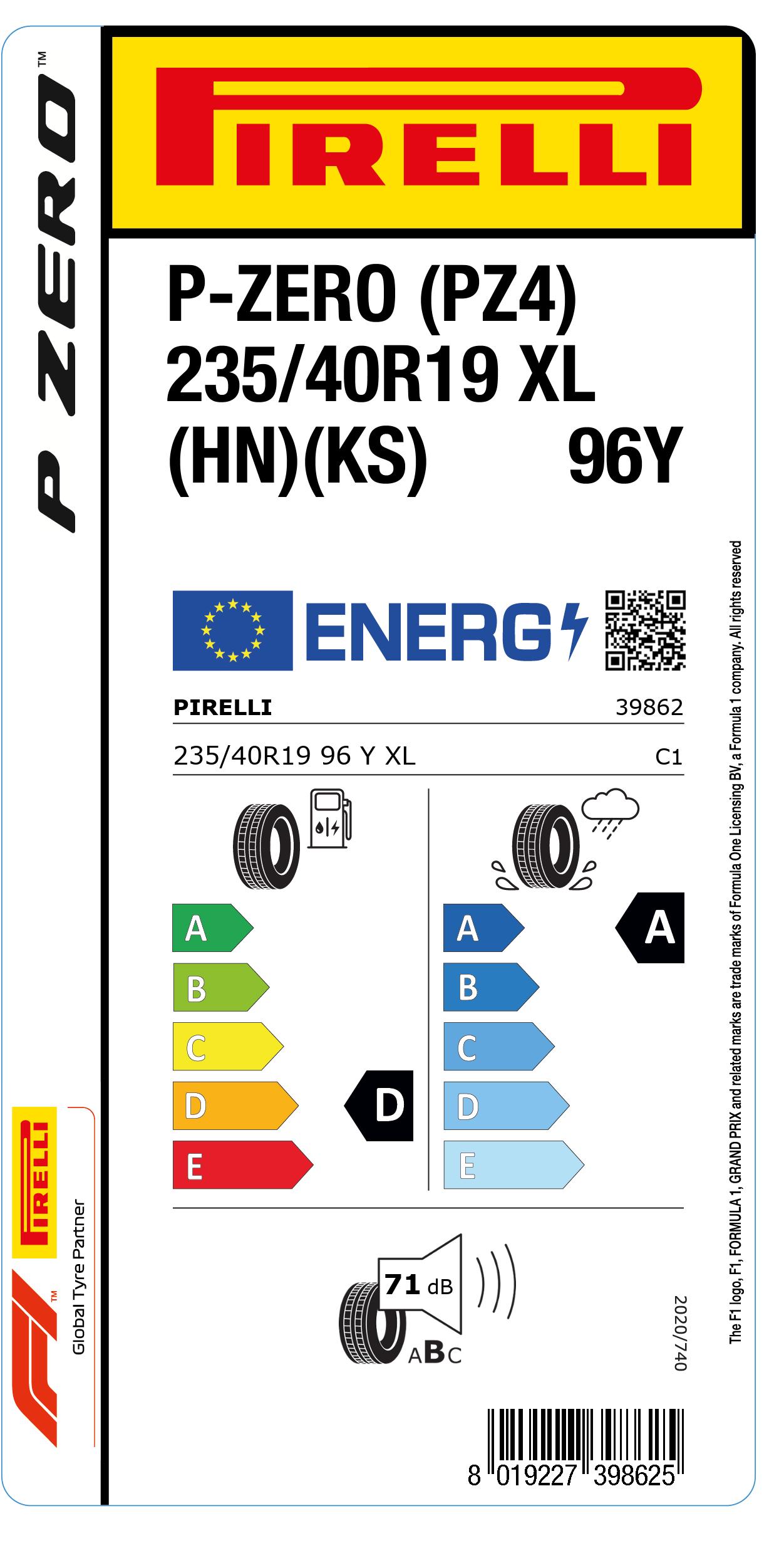 EU Reifenlabel