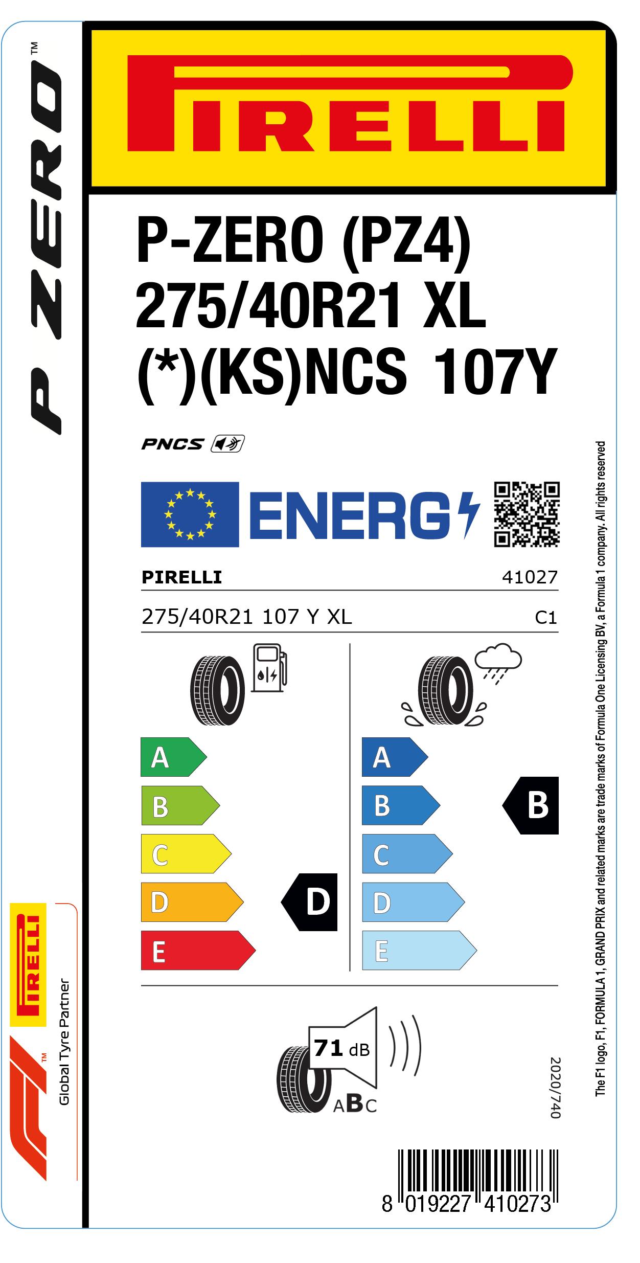 EU Reifenlabel