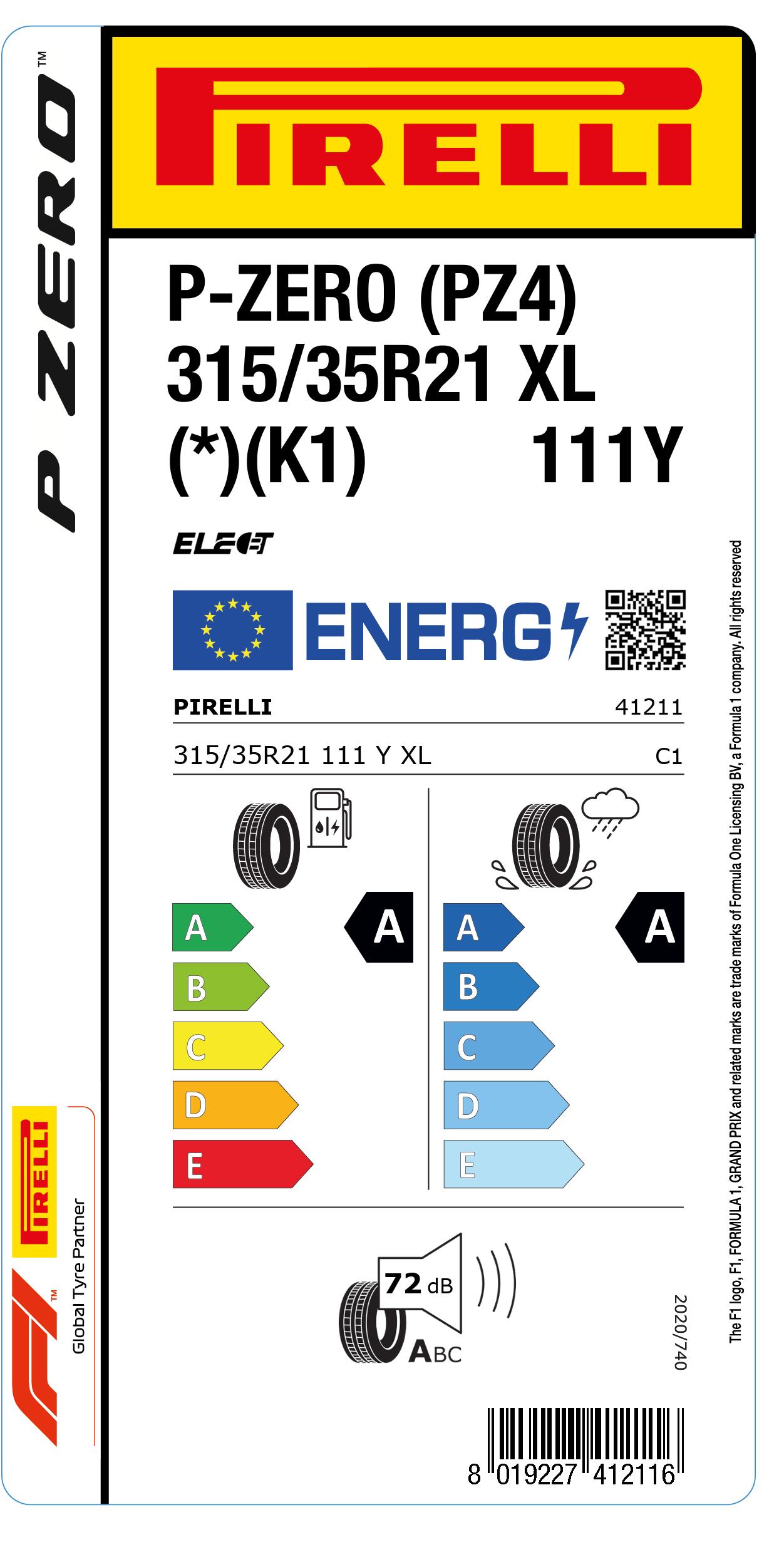 EU Reifenlabel