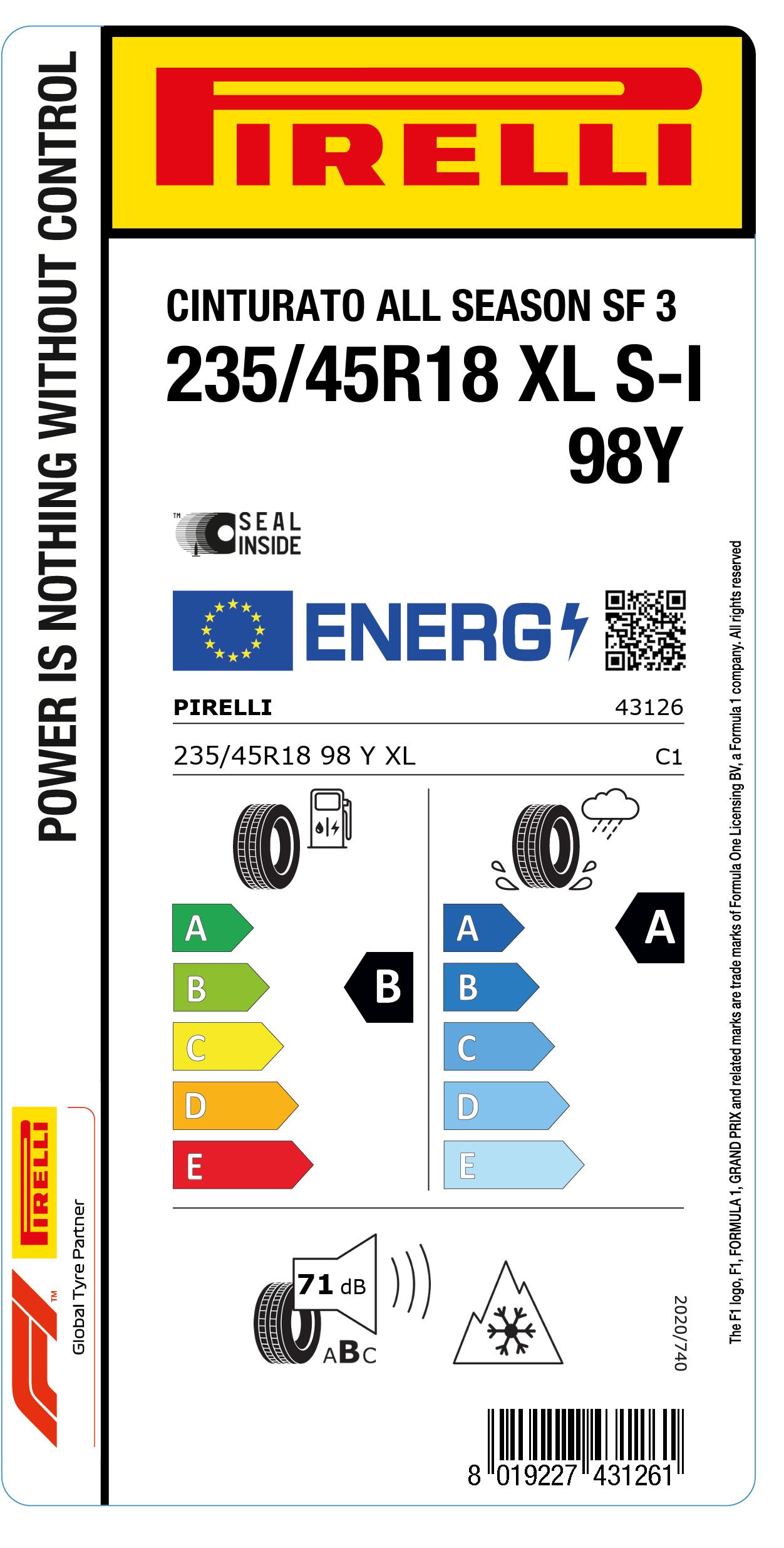 EU Reifenlabel