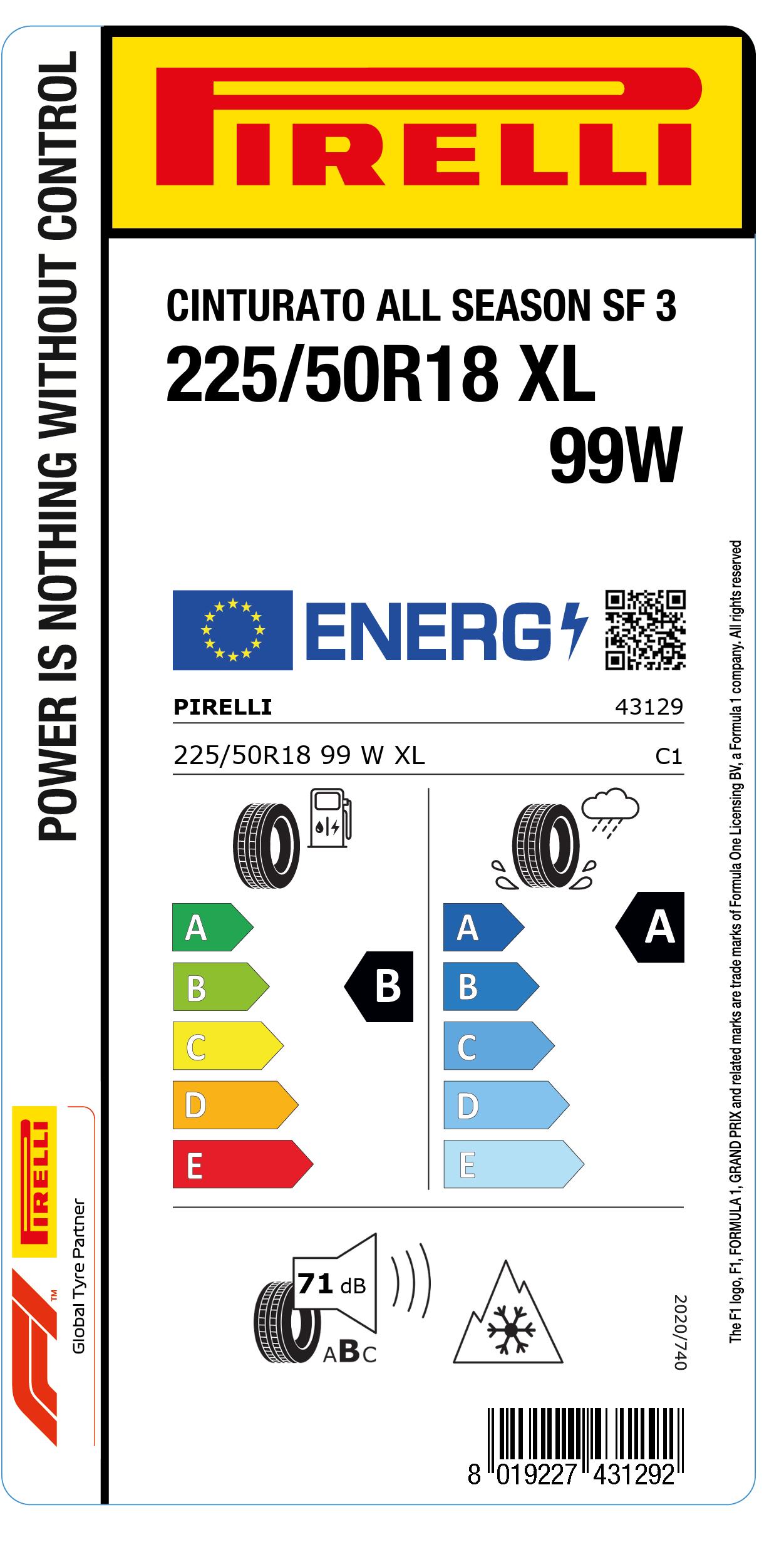 EU Reifenlabel