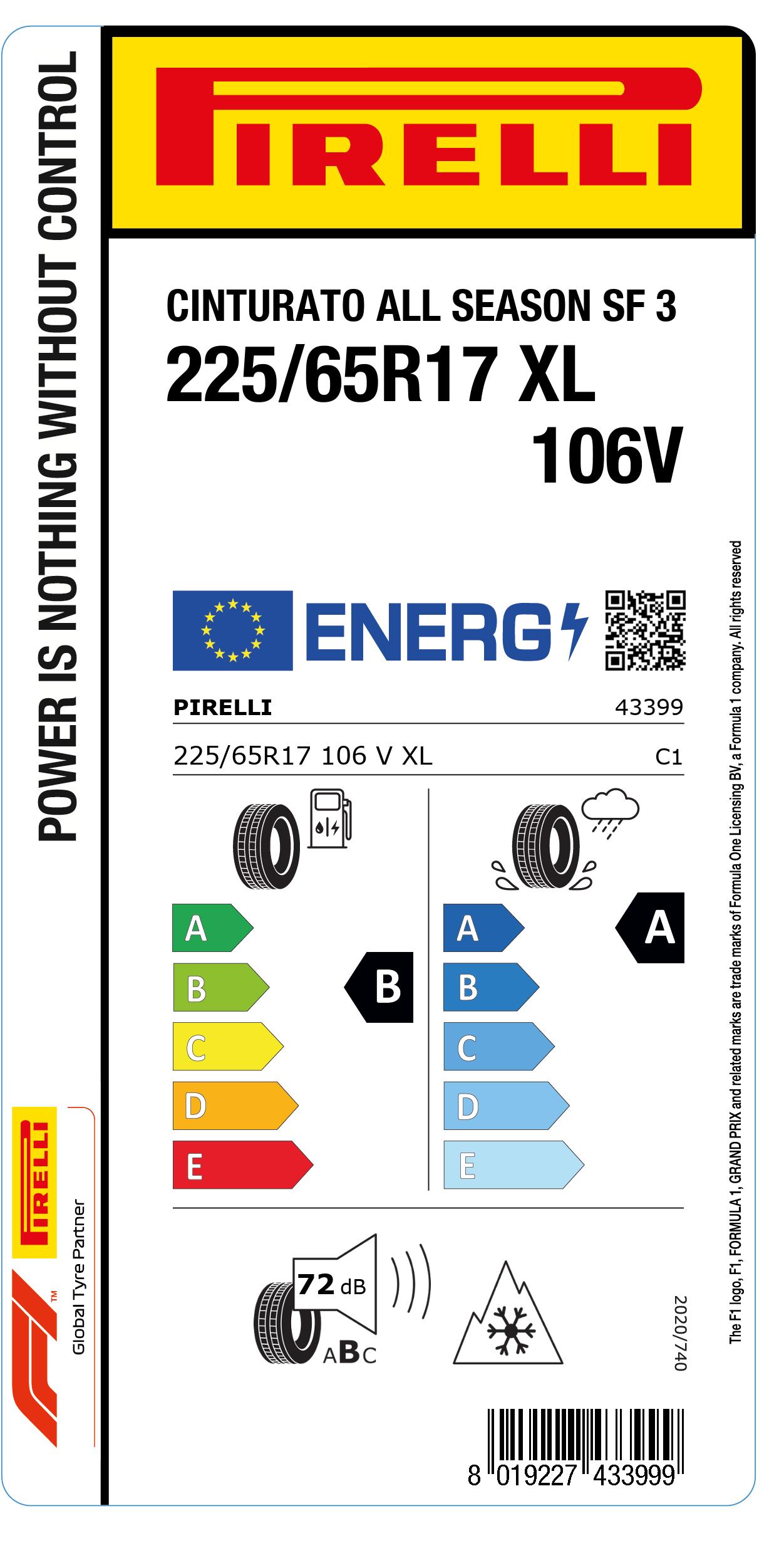 EU Reifenlabel