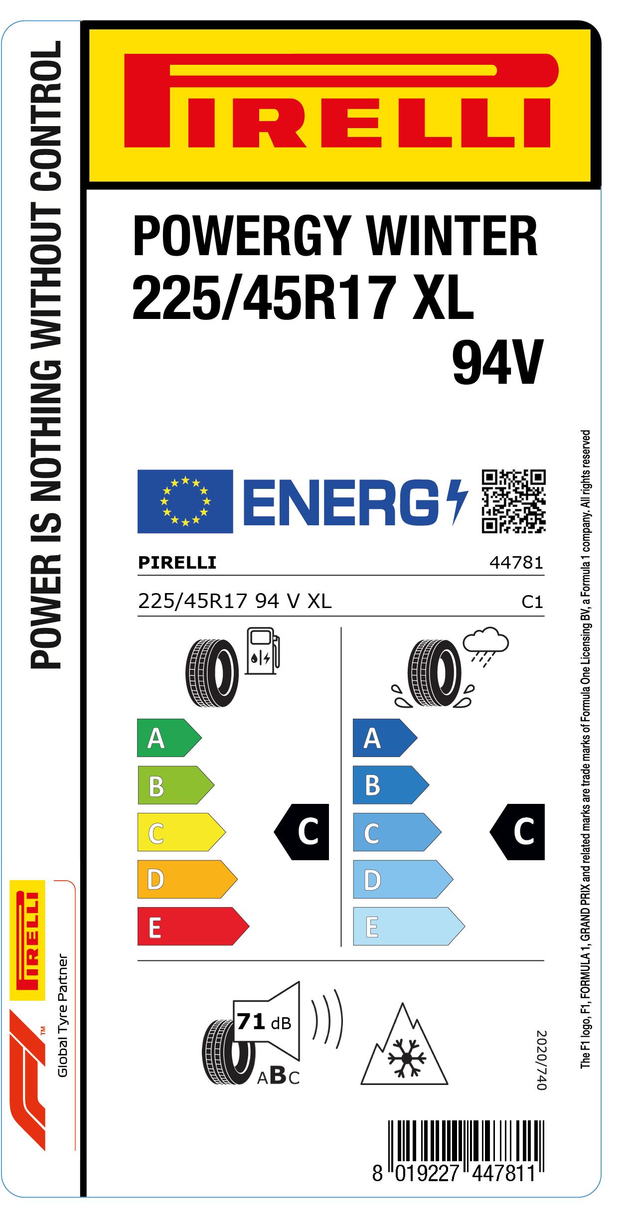 EU Reifenlabel