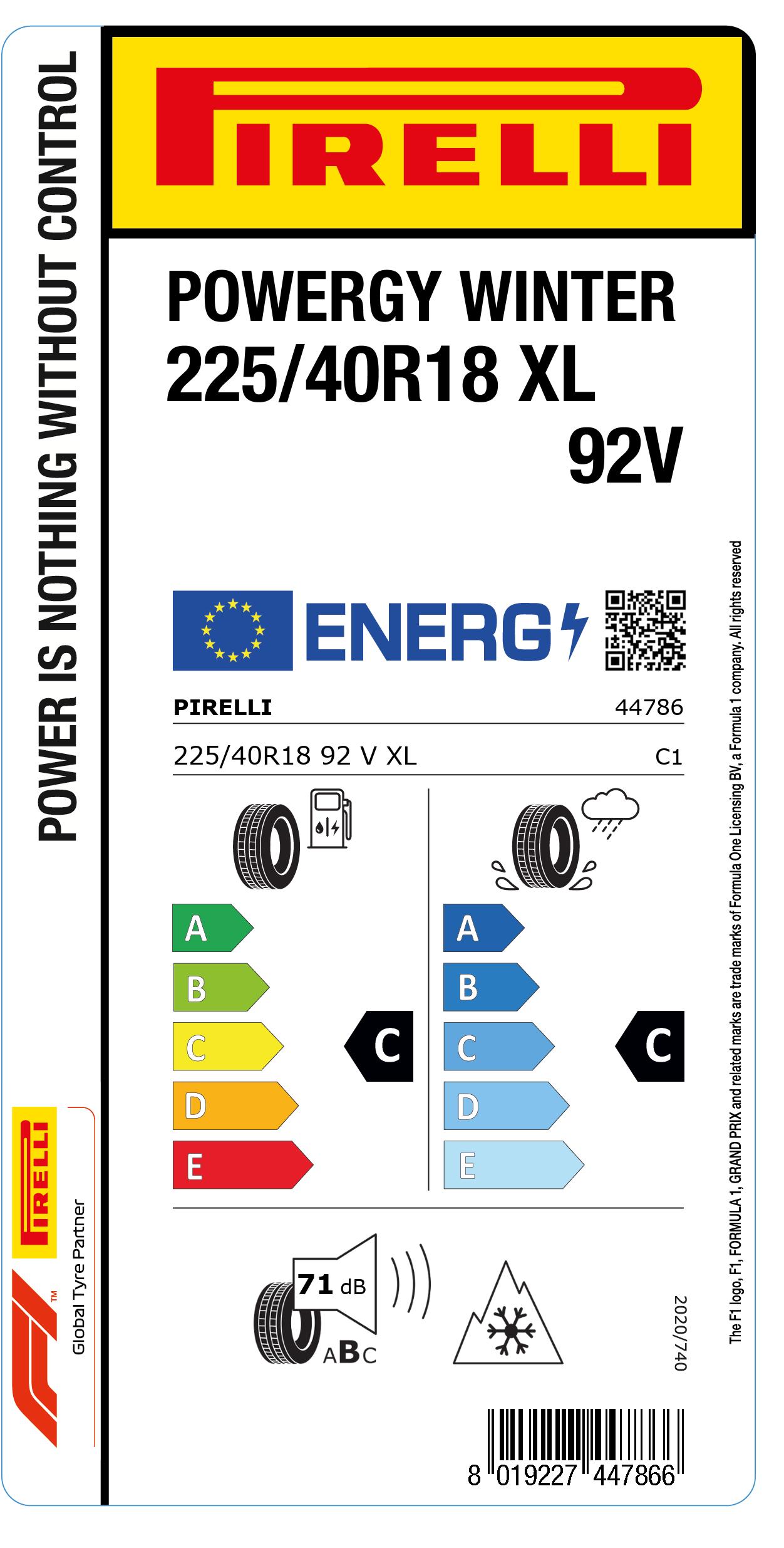 EU Reifenlabel