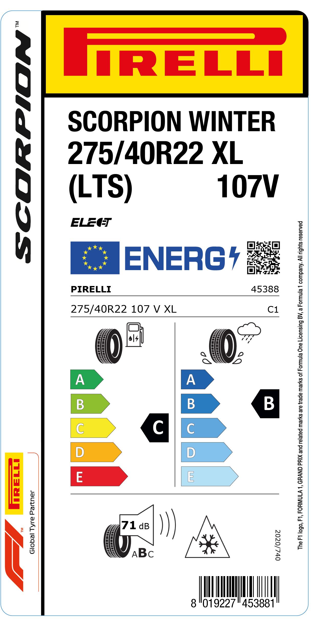 EU Reifenlabel