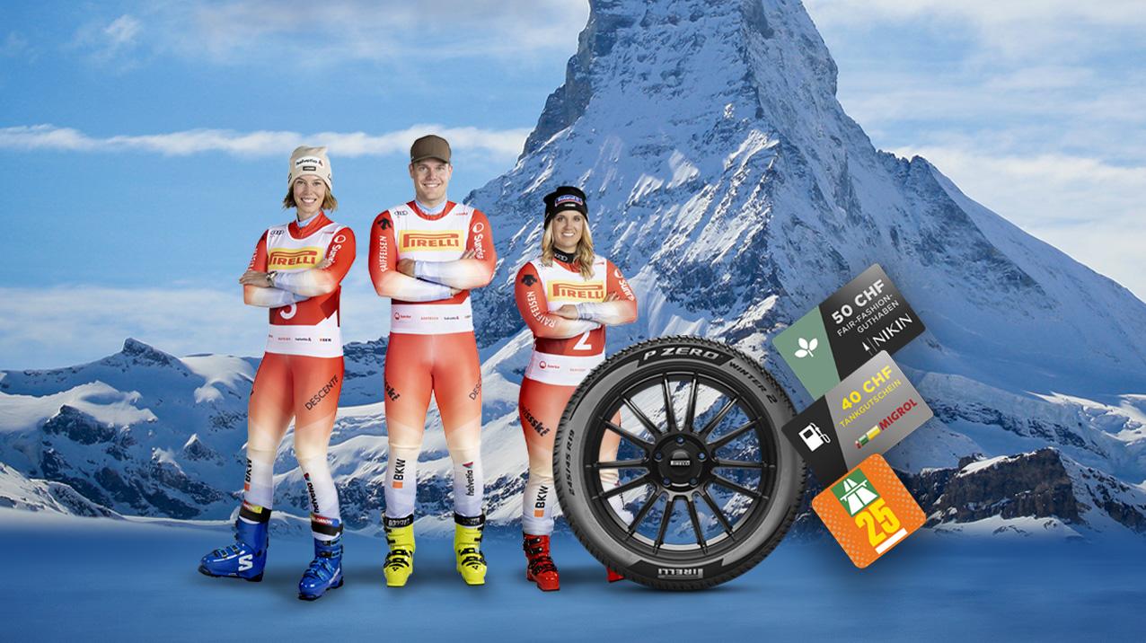 Mit Pirelli haben Sie den Winter unter Kontrolle