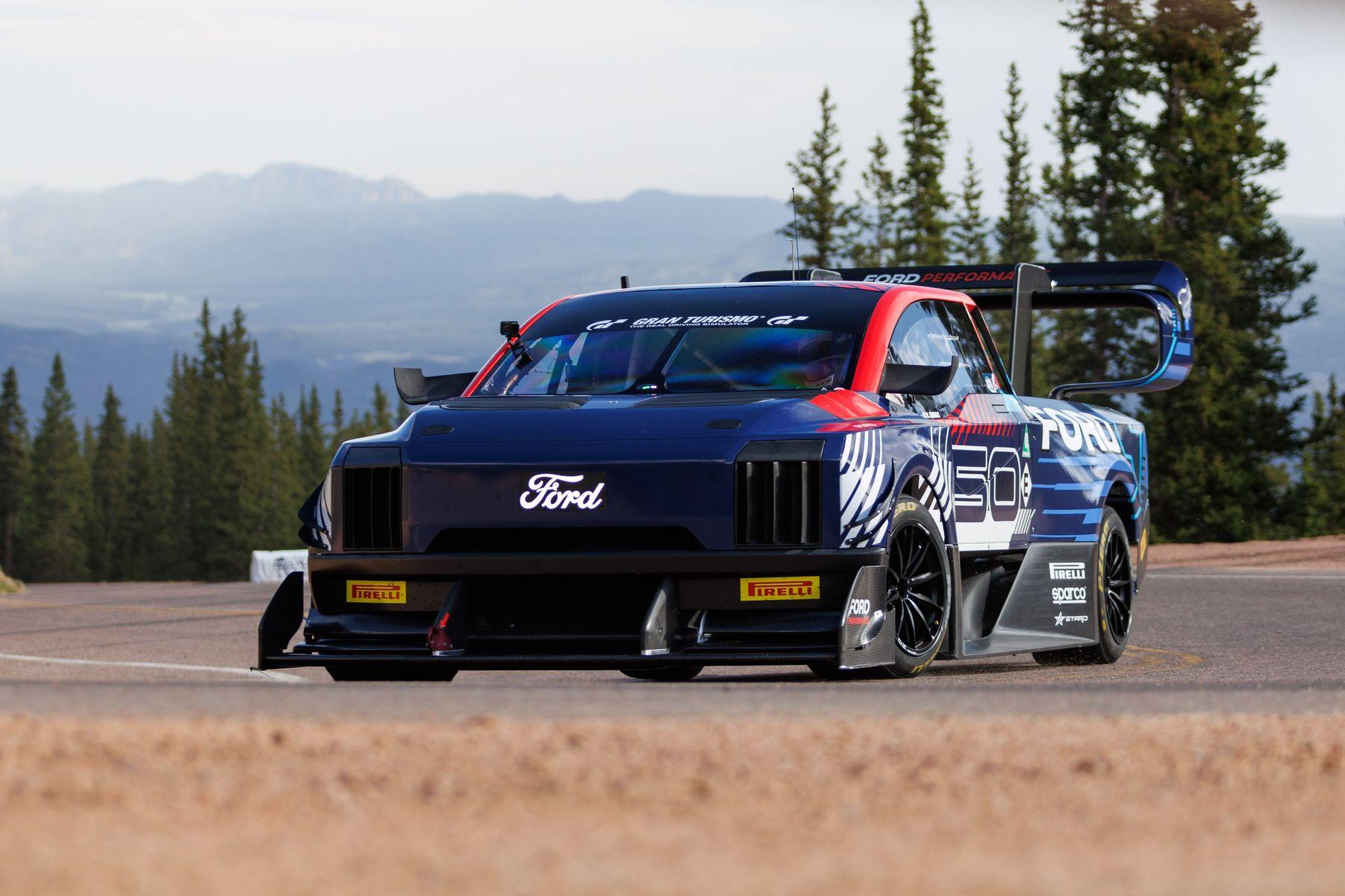 Pirelli Celebrates F-150 Lightning SuperTruck's Victory at Pikes Peak with P Zero Tire Excellence